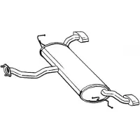 Bosal Endschalldämpfer 165-003