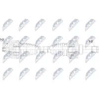 NTY NPW-BM-234 Antriebswelle Hinten Links für BMW X3 (G01, F97)