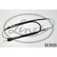 Linex Seilzug, Feststellbremse 327805 mitte für Opel
