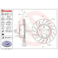 Brembo Bremsscheibe 09.8127.11
