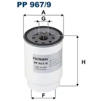 FILTRON Kraftstofffilter PP 967/9