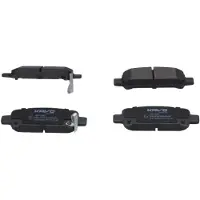 KAVO PARTS Bremsbeläge Satz Hinten Bremsklötze für SUBARU FORESTER (SG) KBP-8002