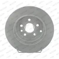 FERODO Bremsscheiben DDF1578C hinten, voll, 2 Stück