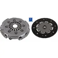 SACHS Kupplungssatz – Set mit Kupplungsscheibe, Druckplatte und Ausrücklager