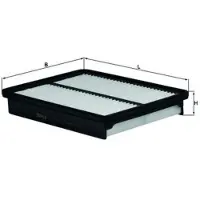 MAHLE ORIGINAL Luftfilter MAHLE LX 2956