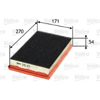 Valeo Luftfilter 585213 für Fiat Bravo II Stilo Multi Wagon