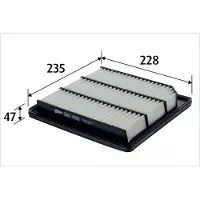 Valeo Luftfilter 585856 für Fiat Freemont