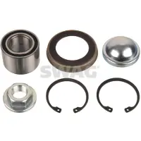 SWAG Radlagersatz Hinten Links Hinten Rechts für FORD Fiesta Mk5 Schrägheck (JH1, JD1, JH3, JD3) Schrägkugellager 53mm 33 10 2570