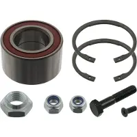 SWAG Radlagersatz Vorne Links Vorne Rechts für VW GOLF II (19E, 1G1) Schrägkugellager 66mm 30 90 3621