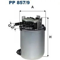 FILTRON Kraftstofffilter PP 857/9