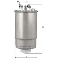 MAHLE ORIGINAL Kraftstofffilter MAHLE KL 568