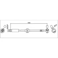 METZGER Bremsschlauch GREENPARTS 4111622