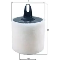 MAHLE ORIGINAL Luftfilter MAHLE LX 1651