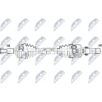 NTY NPW-PE-069 Antriebswelle Vorne Rechts passend für PEUGEOT 3008 SUV (M)