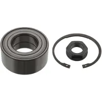 SWAG Radlagersatz passend für PEUGEOT 206 Schrägheck (2A/C) Schrägkugellager 82mm 62 90 5543