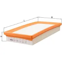 MAHLE ORIGINAL Luftfilter MAHLE LX 1781/2