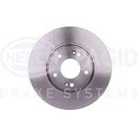 Hella Bremsscheibe Vorderachse Belüftet [Hersteller-Nr. 8DD355114-481] für Hyundai, Kia