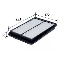 Valeo Luftfilter 585826 für Renault Kadjar