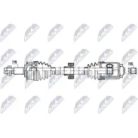 NTY NPW-DW-059 Antriebswelle Vorne Rechts für CHEVROLET AVEO Schrägheck (T300) AVEO Stufenheck (T300)