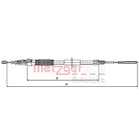 METZGER Handbremsseil Seilzug Feststellbremse für VW GOLF II (19E, 1G1) Hinten Links Hinten Rechts Links 10.7408