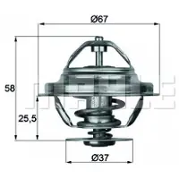 MAHLE ORIGINAL Thermostat, Kühlmittel tx2080d für MERCEDES-BENZ