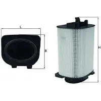 MAGNETI MARELLI Luftfilter MAHLE LX 3775