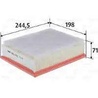 Valeo Luftfilter 585472 für Land Rover Defender Station Wagon Cabrio