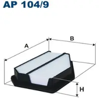 FILTRON Luftfilter AP104/9