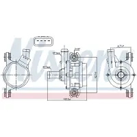 Nissens Wasserpumpe 831385