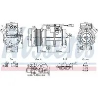 Nissens Klimakompressor 891060