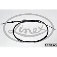 Linex Handbremsseil Bremsseil 47.01.65 Rechts Links für VW Transporter V Bus (7HB, 7HJ, 7EB, 7EJ, 7EF, 7EG, 7HF, 7EC) 1650/1285mm