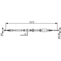 Bosch Seilzug, Feststellbremse 1 987 482 313