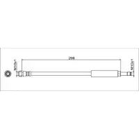 METZGER Bremsschlauch 4111786