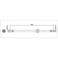 METZGER Bremsschlauch GREENPARTS 4111775