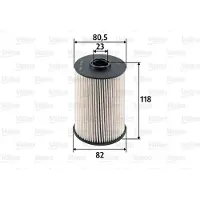 Valeo Kraftstofffilter 587924 für Peugeot Citroën 607 C6
