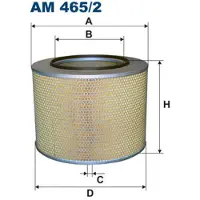 FILTRON AM 465/2 Luftfilter passend für MERCEDES-BENZ ACTROS