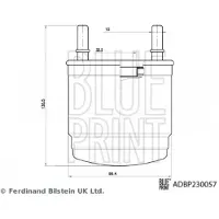 Blue Print Kraftstofffilter ADBP230057