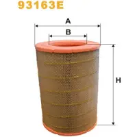 WIX FILTERS Luftfilter WIX 93163E