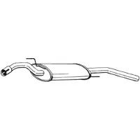 Bosal Endschalldämpfer 279-483