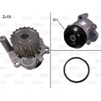 Valeo Wasserpumpe [Hersteller-Nr. 506533] für Audi, Seat, Skoda, VW