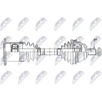NTY NPW-VW-212 Antriebswelle Vorne Links für VW Golf VII Schrägheck (5G1, BQ1, BE1, BE2) GOLF VI (5K1) Golf V Schrägheck (1K1) TOURAN (1T1, 1T2)