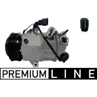 MAHLE ORIGINAL Klimakompressor 12 V Ø 115 mm passend für u.a. KIA SPORTAGE