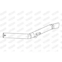 Walker Abgasrohr 10873