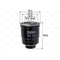 Valeo Kraftstofffilter 587751
