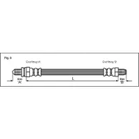 METZGER Bremsschlauch 4112518