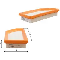 Knecht Luftfilter MAHLE LX 5595