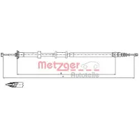 METZGER Handbremsseil Seilzug Feststellbremse für FIAT PANDA (169) Hinten Rechts 12.0726