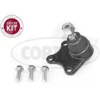 CORTECO Traggelenk Vorne Unten Vorne Links für VW POLO (9N) 49399281