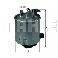 MAHLE ORIGINAL Kraftstofffilter MAHLE KL 440/