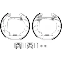 Textar Bremsensatz Trommelbremse Hinten für SMART FORTWO Coupe (451) 84057402